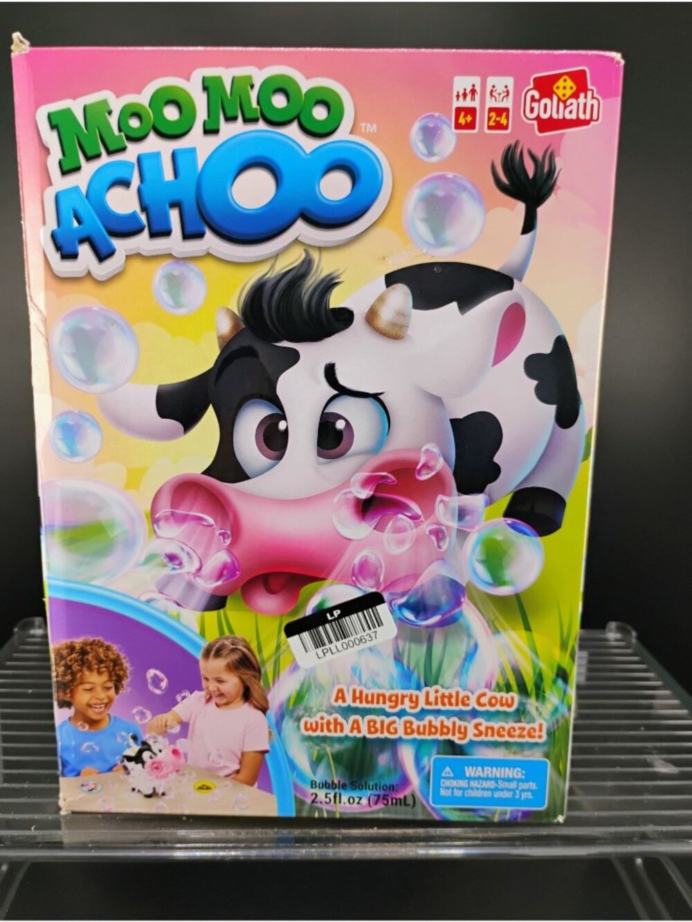 Moo Moo Achoo Game For Kids Ages 4+ By Goliath Fun Bubble Action